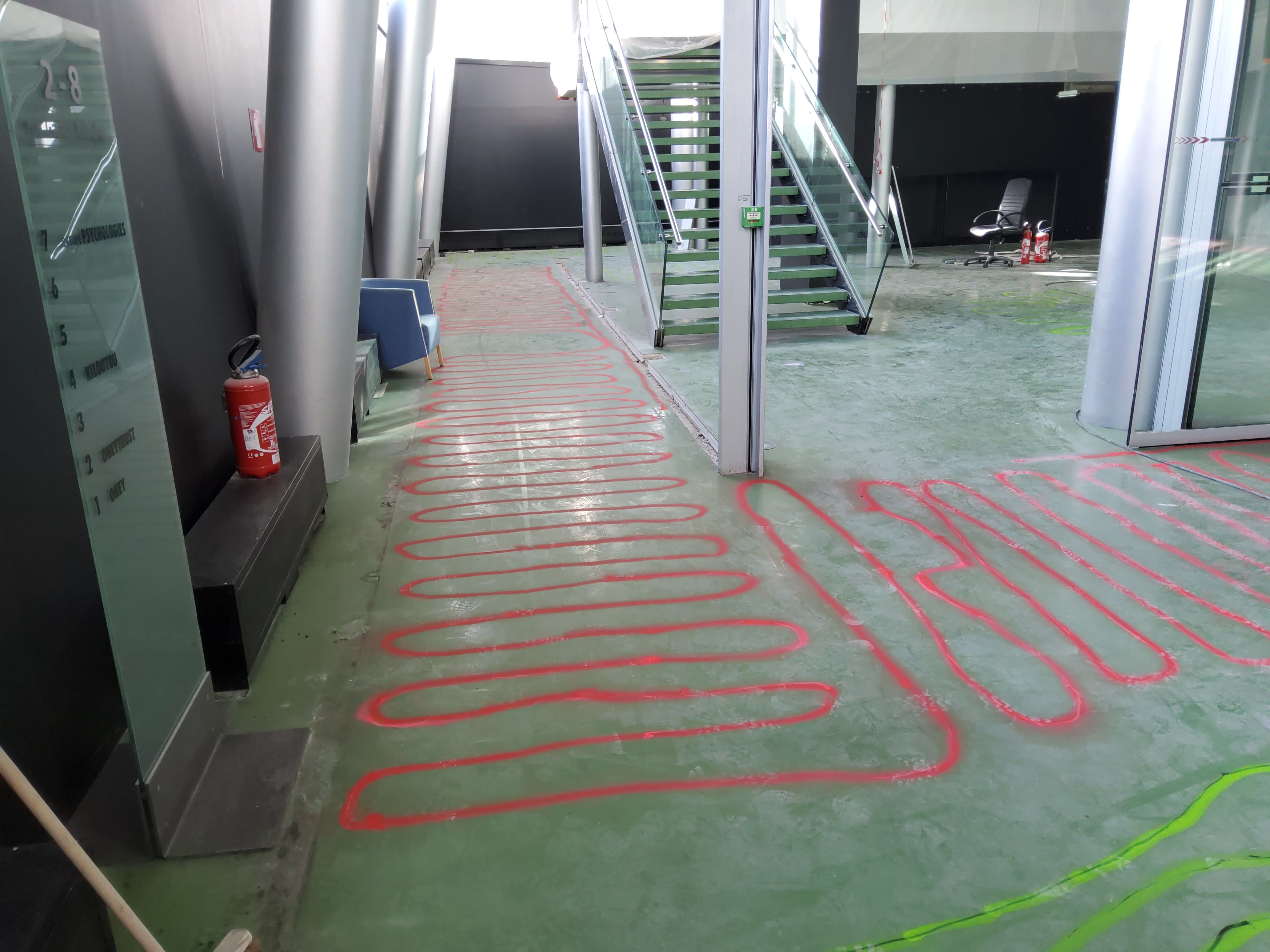 Traçage avec ou sans plan avant travaux
